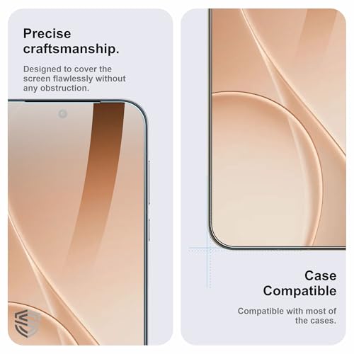 Image of Military-Grade Gorilla Tempered Glass For Oppo Find X9 Pro and Oppo Reno 15 Pro (6.78 Inch) With Installation Kit | Edge to Edge Coverage | Black