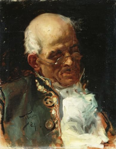 Tableau Portrait d'un gentilhomme Sorolla Impression sur Toile Décoration Murale 60x90cm