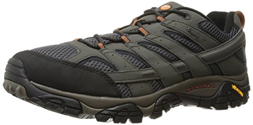 MERRELL Moab 2 GTX, Zapatillas de Senderismo Hombre, Gris Beluga, 43 EU