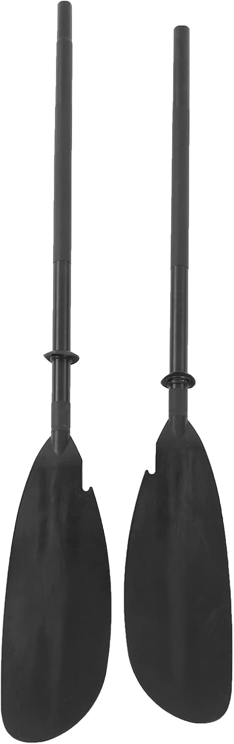 EVTSCAN 233CM Aluminum Alloy Kayak Paddle Adjustable Double‑Headed Oars for Inflatable Boat