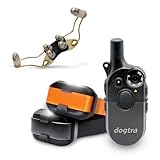 Dogtra 200iQ 2-Dog Remote Training E-Collar with Titanium Enhanced Contacts | 1/2 Mile Range, 100 Levels, Tone & Vibration, Compact, Waterproof, One-Handed Control, Better Comfort & Connection