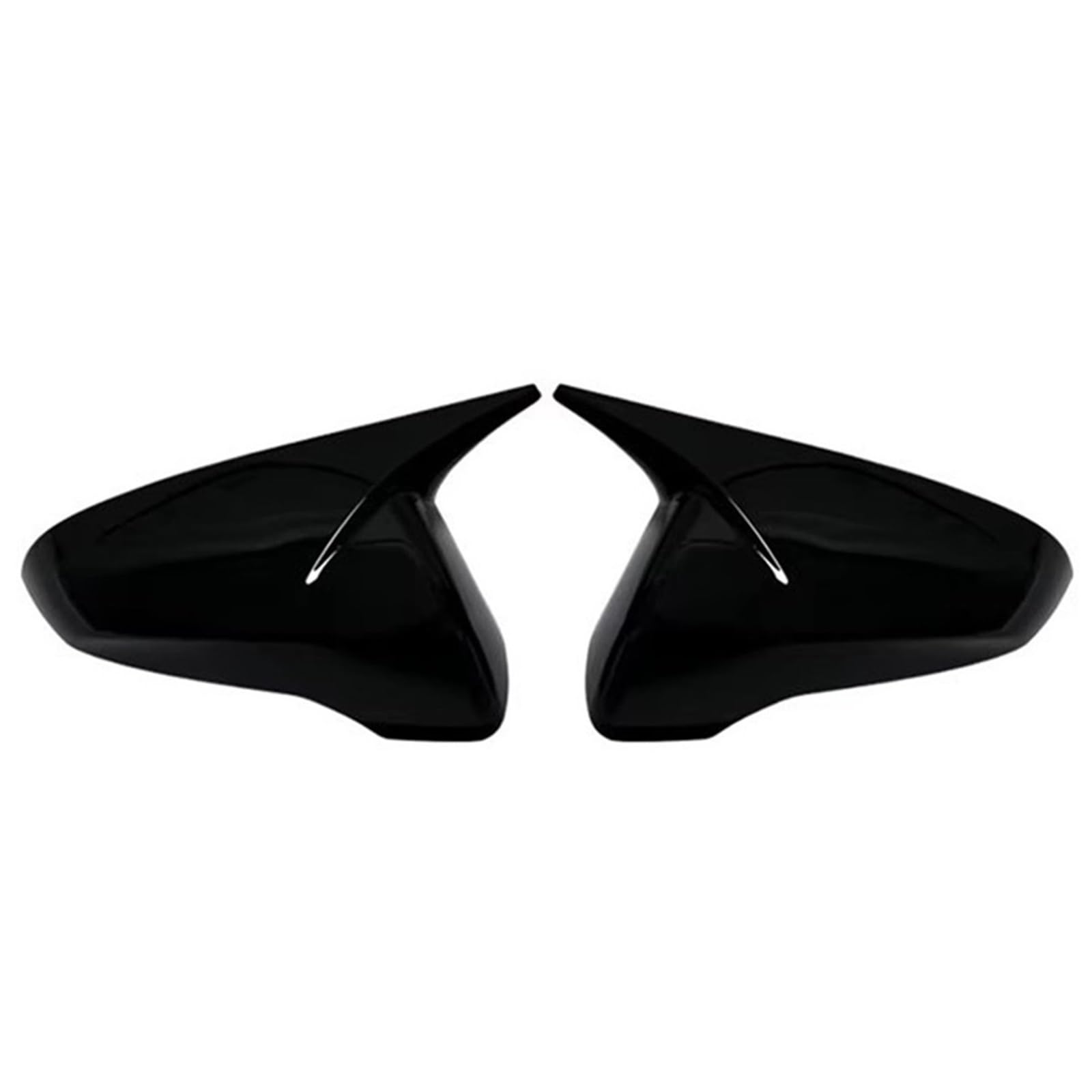 Wing Mirror Cover Compatible with Hyundai for Veloster N 2018-2023 Rearview Side Mirror Cover Sticker for Wing Cap Exterior Door Case Trim Carbon Fiber Look