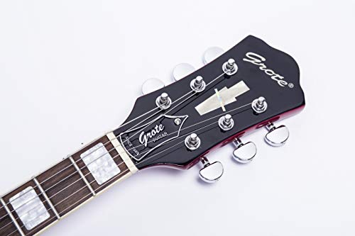 Grote Jazz Electric Guitar Hollow Body Chrome Hardware P90 Pickup  thumb #2