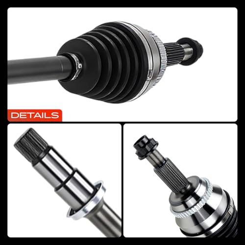 A-Premium CV Axle Shaft Assembly Compatible with Toyota Sienna 2004 2005 2006 2007 2008 2009 2010 3.3L 3.5L, Fit FWD Models, Front Right Passenger Side by A-Premium - Image 9