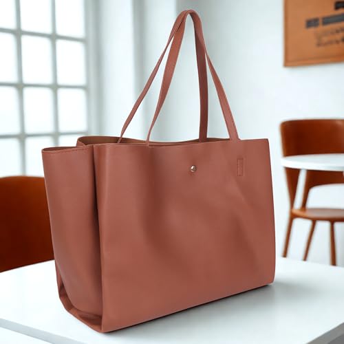 ALIZA brown tote bag – image 4