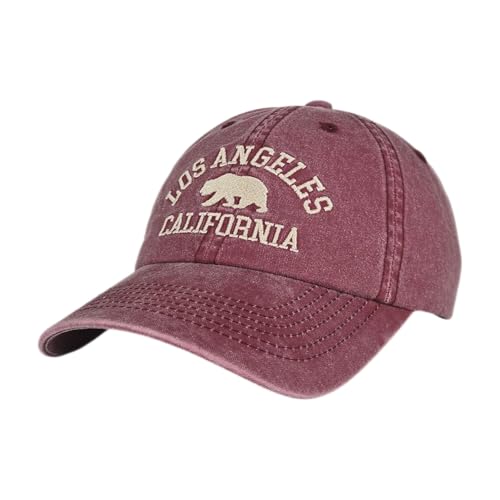Gorra béisbol vintage LA California ajustable unisex