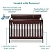 Dream On Me, Ashton Full Panel 5-in-1 Convertible Crib, Espresso
