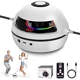 Mineup Elektronische Springseil, Automatische Elektrische Seilspringmaschine, 1-10 Geschwindigkeitsstufe, Bluetooth Springseilmaschine mit LED-Anzeigezähler(Weiß)
