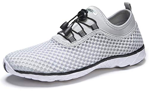 Image of Men's Quick Drying Aqua Water Shoes,3-Second Drainage & All-Terrain for Swimming,Hiking,Yoga
