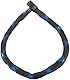 ABUS Kettenschloss Ivera Chain 7210 – Fahrradschloss mit Kunstfaserummantelung – ABUS-Sicherheitslevel 8 – 110 cm – Schwarz, 55142, Black