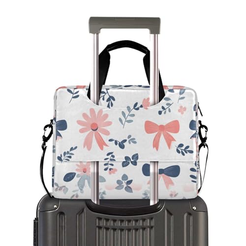 Funda para portátil ALAZA 15.7 in con correa rosa miniatura 4