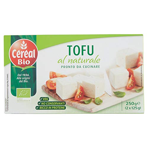 Céréal Bio Tofu Nature Bio al Naturale, 2 Confezioni da 125g