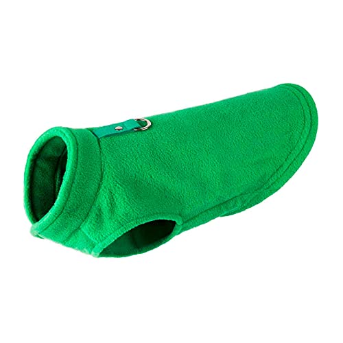 Kielsjajd Hundepulli Aus Altem Pulli Winter Sweater Autumn Vlies Tierkleidung warm halten Weste Tierkleidung Hunde Pullover Warm (Green, XL)