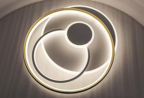 Image of swanart Modern Chandelier,LED Sputnik Chandelier New Art Acrylic Ceiling Light 22W Chandelier Lights