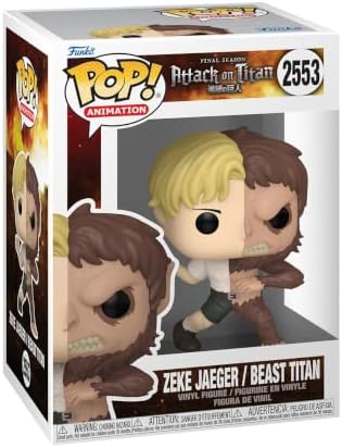 Funko Pop! Animation: Attack on Titan Split - Zeke Jaeger/Beast Titan image 3