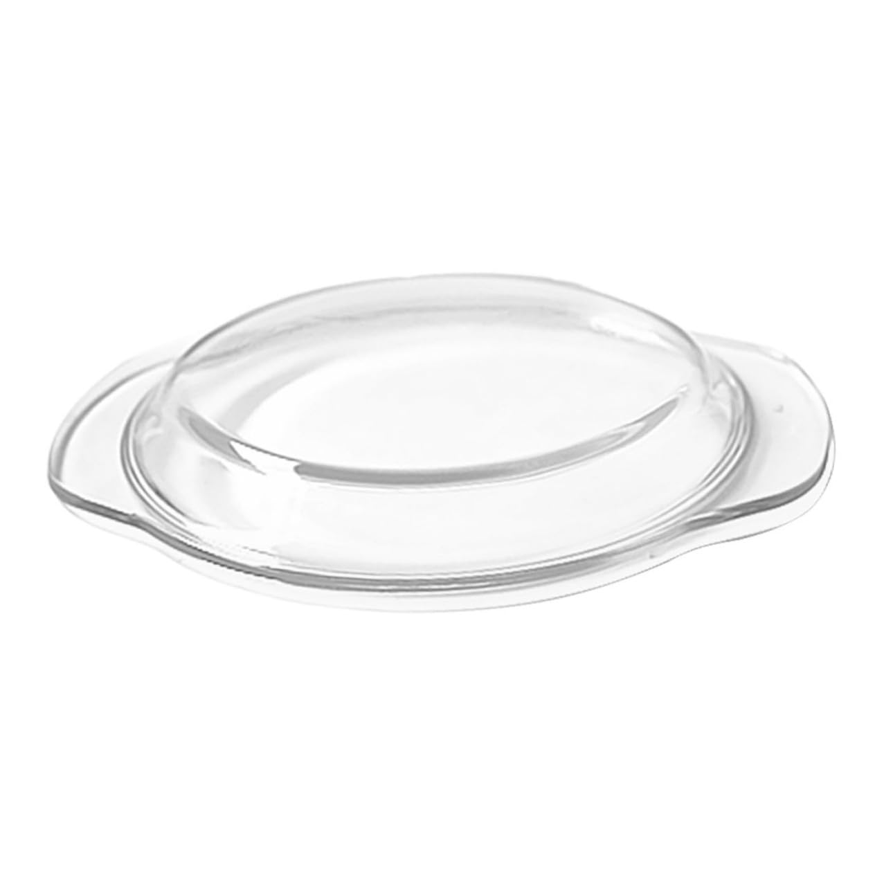jojofuny Tapa de Cristal Antisalpicaduras para Microondas de 178 CM Resistente al Calor Reutilizable y Transparente Adecuado para Evitar Salpicaduras y Mantener Frescura Cocina y