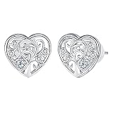 ◆Tamaño◆Las pendientes mujer plata son de aproximadamente 10* 9.3mm. Hemos introducido nuevos tapones para los oídos para que sean más cómodos de usar.