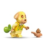 LEGO Animal Crossing Przytulny dom Goldie, mały zestaw do zbudowania z minifigurką psa, zabawka konstrukcyjna dla dzieci od 6 lat, pomysł na prezent i drobny upominek dla dziewczynek i chłopców 77058