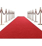 HOMBYS 450 GSM Extra Thick Red Carpet Runner for Parties & Events
HOMBYS Non-Slip Red Carpet Runner for Wedding Decorati 41yB UuS0qL. AC SR166,182