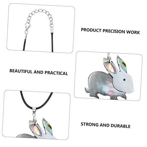 Collier de lapin exquise chaîne de cou pour illuminer vos tenues de soirée - 4