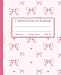 Bows & Hearts Diary: Pink Coquette Aesthetic Composition Notebook