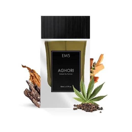 EM5™ Aghori Extrait De Parfum (38%) Spray for Men | Earthy, Woody, Smoky & Animalic Perfume | Raw, Dominating, Intense & Rustic Scent | Strong & Long Lasting Fragrance | 68% Natural Absolutes & Essential Oils | 50 ml