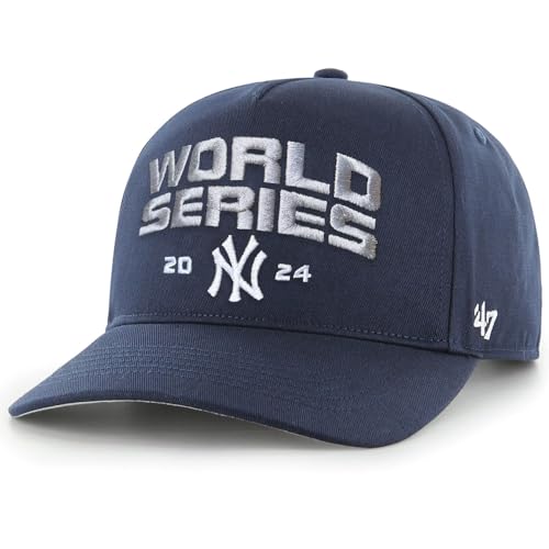 Casquette NY 47 Brand New York Yankees World Series 2024 bleu marine réglable
