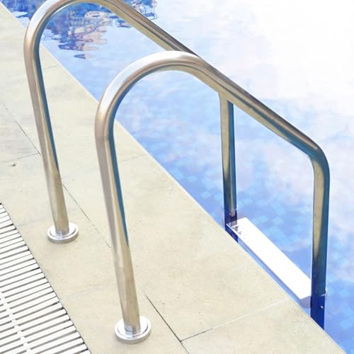 Escalera para Piscina de Acero Inoxidable 3 Peldaños miniatura 6