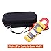 LTGEM Hard Case Compatible with Fluke 323/302+ / 301D / 324/325 Clamp Meter Clamp Multimeter AC-DC TRMS, Mesh Pocket for Accessories(Case Only)