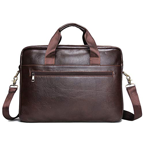 Maletín para portátil grande y bolso de hombro multifunción para viajes de negocios de hombres