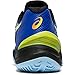 ASICS Men's Sky Elite FlyteFoam Volleyball Shoes, 7, ASICS Blue/Sour Yuzu