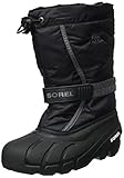  Sorel Kinder Youth Flurry Stiefel, schwarz/grau (city grey), Größe: 39
