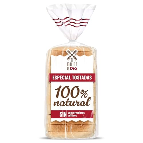 Pan de molde natural especial tostadas El molino de Dia 460 g