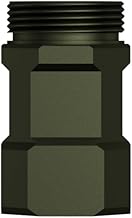 WUBEN Army Green Mini Flashlight Battery Extension Tube (Model: E7) for Outdoor/Indoor Activities, Camping, Hiking, Fishing, Walking, etc