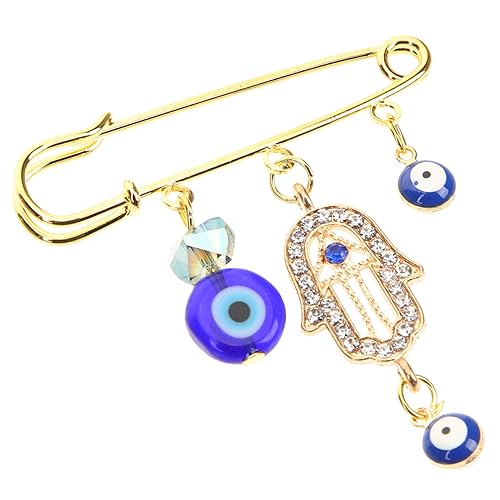 Mal de ojo pin de chal ideal para abrigarse en bodas de invierno