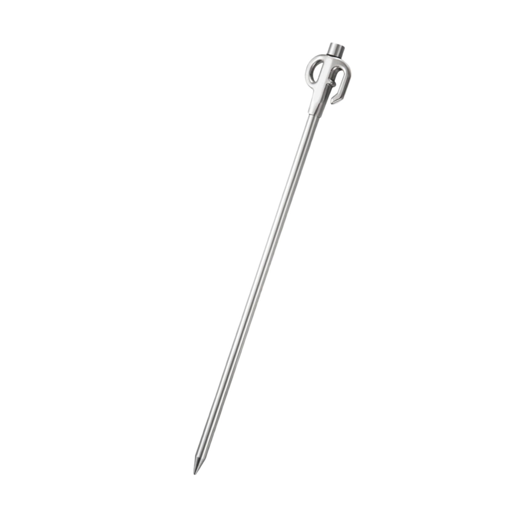 Clavijas de campamento de acero inoxidable para evitar tiendas sueltas en montaña
