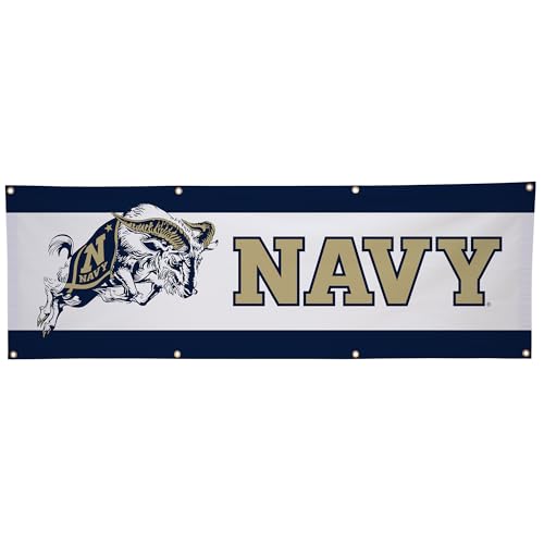 Bannière en polyester imprimée Navy Midshipmen NCAA de qualité supérieure