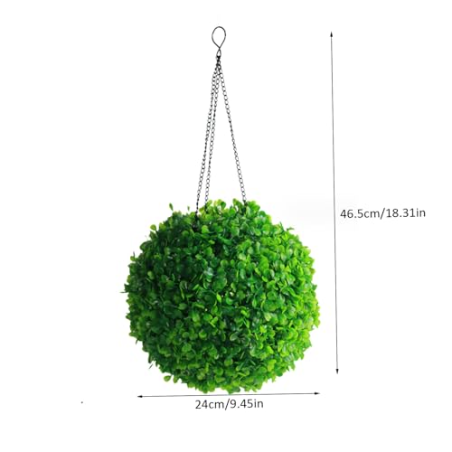 Boules topiaires artificielles : buis vert lumineux sans arrosage ni taille