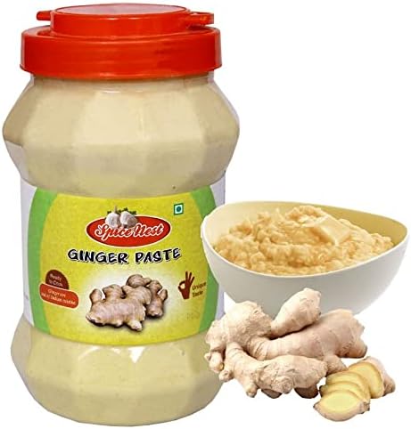 Spice Nest Ginger Paste/Homemade Adrak Chatni Paste for Instant Food Ready to Use for Cooking (No Artificial Colors or Flavors) (200) gm)