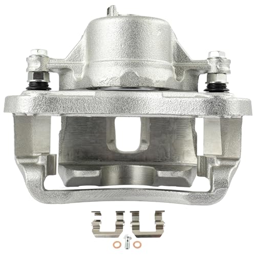 Image of SCITOO 19B3097 Front Left Disc Brake Caliper w /Bracket Fit For Hyundai For Azera 2006-2011,For Hyundai For Sonata 2006-2010,For Kia For Amanti 2007-2009, Single Piston