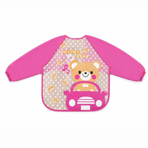 Image of BabyGo Cotton Baby Tie Button Bibs | Soft, Washable Feeding Bibs for Kids, Adjustable, Reusable, Gentle on Skin, Comfortable & Ideal for Mealtime, Perfect for Infants & Toddlers | Multicolor