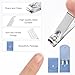 PercyEffie 20Sets Manicure Set bulk nail clipper kit Stainless Steel fingernail clipper sets 4in1 manicure kits bulk for gift sets beauty Pedicure Kit Pedicure Tools with Travel Case Men Women