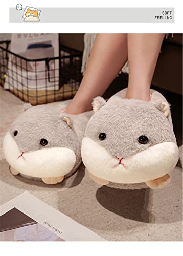 Hamster Cotton Shoes - Men's & Women's Animal Warm Cotton Shoes3