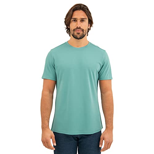 Sepiia Camiseta para Hombre Antisudor, Repele Las Manchas, Sin Manchas de Sudor, Sin Plancha,...