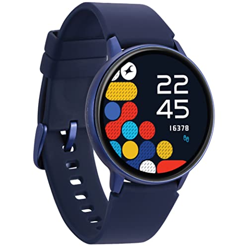 Image of Fastrack Reflex Play|1.3 inch AMOLED Display Smart Watch with AOD|Premium Metallic Body|Animated Watchfaces|in-Built Games|BP & Sleep Monitor|24x7 HRM|SpO2|Multiple Sports Modes|Upto 7 Day Battery|IP68