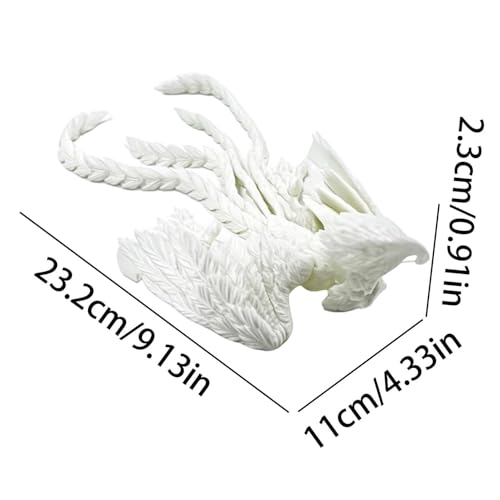 Figurine d'oiseau phosphorescente anti-stress à articulations