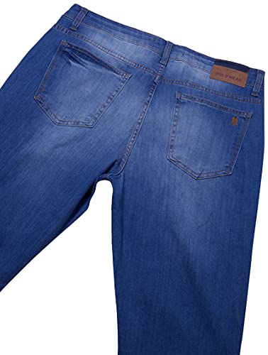 Calça Masculina Jeans Coleção Polo Wear, Jeans Claro, 46