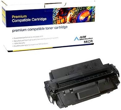 Amazon.com: lente Micr Replacement – Cartucho de tóner HP MICR LaserJet 2300  Jumbo (10000 páginas) (no. 10J) (Q2610 X) – Genérico : Productos de Oficina
