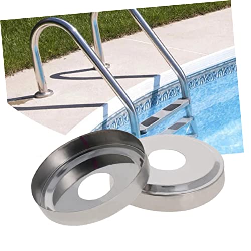Cubiertas decorativas para escalera de piscina YARNOW acero inoxidable miniatura 4