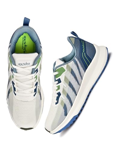 Image of Sports Shoes with Crystal Cushion Technology Lightweight Shoes Training Cricket,Gym,Comfortable Extra Max Cusion with Memory Foam Insole Running Shoes for Men HF146
